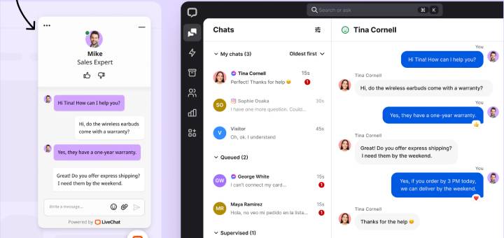 LiveChat Support